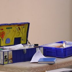 Eklavya's science kit.